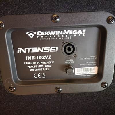 Cerwin-Vega iNT-152V2 - Black Felt image 3