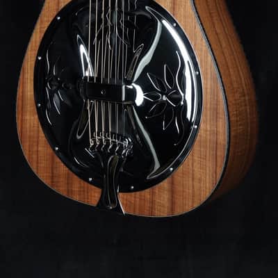 Beard Legacy E-Model Koa Squareneck Resonator in Satin Natural image 2
