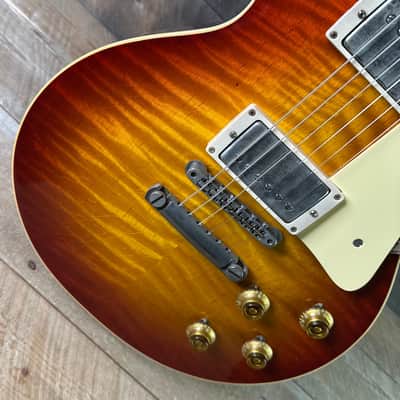 Gibson Custom Shop Murphy Lab 1959 Les Paul Standard Ultra Light Aged - Sunrise Teaburst 953012 image 4