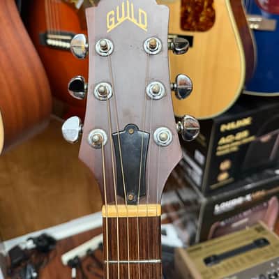 Guild D4-NT Dreadnought Acoustic Guitar -Westerly RI USA 1991 - Natural Satin- Bridge Re-glue w/Hard Case image 9