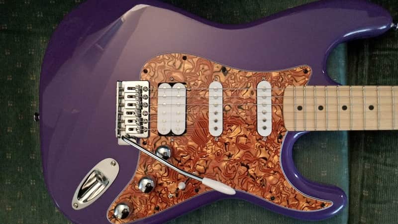 ~Cashified~ Kramer Strat-Style Purple Rock 'n' Roller image 1