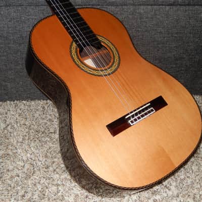 FABULOUS "EL VITO" CONCERT RC - CUSTOM MADE - TORRES STYLE CLASSICAL GUITAR - CEDAR/INDIAN ROSEWOOD image 3