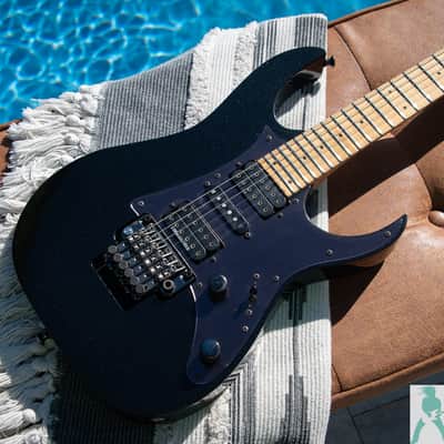 Ibanez Limited Edition - Team J Craft RG2450MZ-GK Prestige 2008 - Galaxy Black - w Dimarzios! - Pro Set Up w Perfect Frets/Action/Intonation! image 9