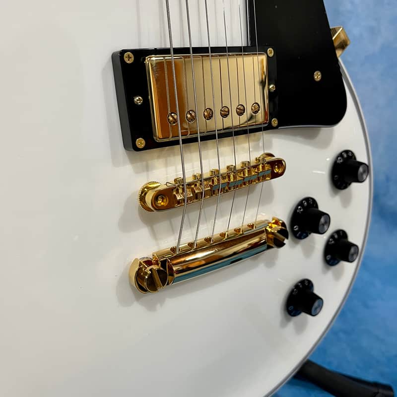 Edwards by ESP E-LP-130-CD Custom 2021 White Made in Japan Les