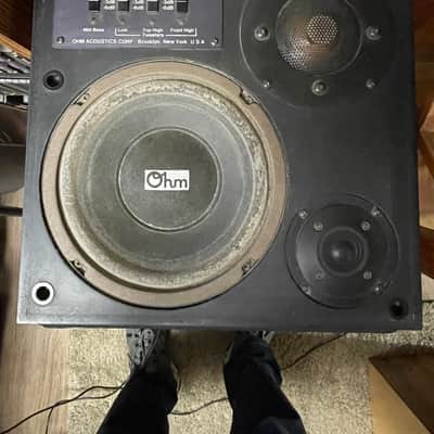 1970s Vintage Ohm Model I Floor Speakers image 7