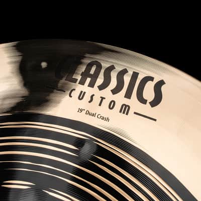 Immagine Meinl Classics Custom Dual Crash Cymbal - 19" - 4