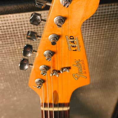 Fender Lead II 80s White over Black image 12