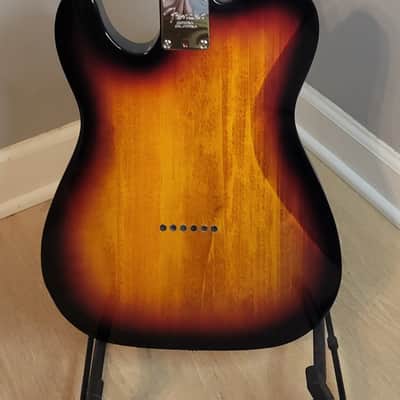 Esquire Partscaster w/ Brad Paisley Secret Agent - C.S. Bridge P/U - 3 Color Burst image 10