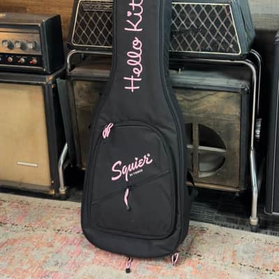 Squier Fender X Hello Kitty White Stratocaster with Gig Bag image 12