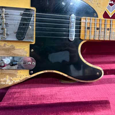 Fender Custom Shop '52 Telecaster Super Heavy Relic Blonde 2022 image 3
