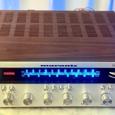 ✨ Marantz 2230 Vintage Receiver — Serviced • Partial Recap • Warm-White LED • New Vellum • Wood-Grain Metal Cover image 5
