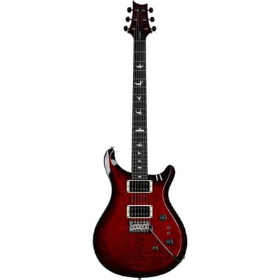 PRS Paul Reed Smith S2 Custom 24-08 Electric Guitar (with Gig Bag), Fire Red Burst image 2