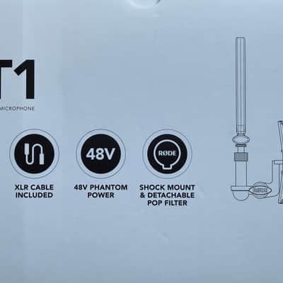 RODE NT-1 KIT with Shockmount and Pop Filter 2010s - Black image 8
