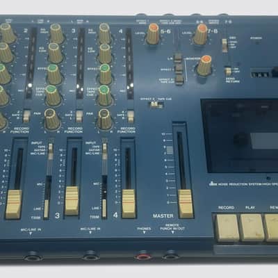 TASCAM Portastudio 414 MKII 4-Track Cassette Recorder w/Factory Sealed Case of 10 TDK SA60 Tapes (NOS) image 1