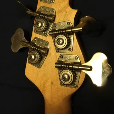 Left handed G&L L-2500  5 string bass (Fullerton, USA) image 5