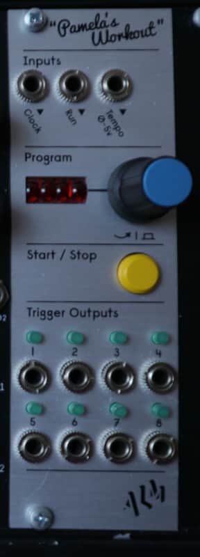 ALM/Busy Circuits ALM001 Pamela's Workout Master Clock Source Eurorack Synth Module 2015 - 2016 - Silver image 1