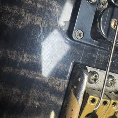 1991 PRS Paul Reed Smith Custom 24, Flame Maple 10-top, Mahogany back and neck, Brazilian Rosewood Fretboard with Bird Inlays, PRS Tremolo Bridge, Finished in Grey Black, with Nickel Hardware image 5