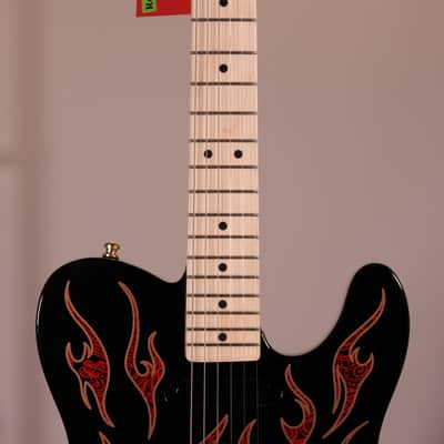 Fender James Burton Signature Telecaster - Maple Fingerboard, Red Paisley Flames image 6