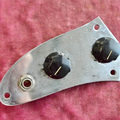 Vintage 1960's Fender Jaguar Wiring Harness PRE-CBS - Volume / Tone, Pots, Cap, Knobs! image 8