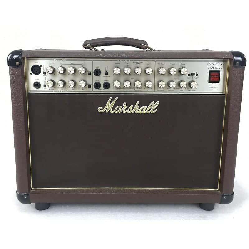 Marshall Acoustic Soloist AS80R 2-Channel 80-Watt 2x10" Acoustic Guitar Combo image 1