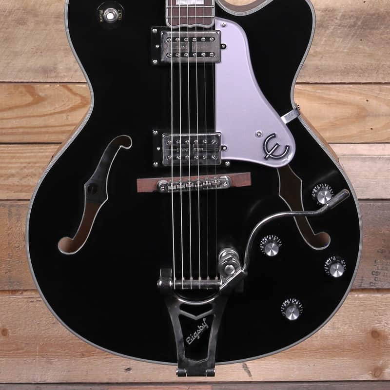 Epiphone Emperor Black Aged Gloss