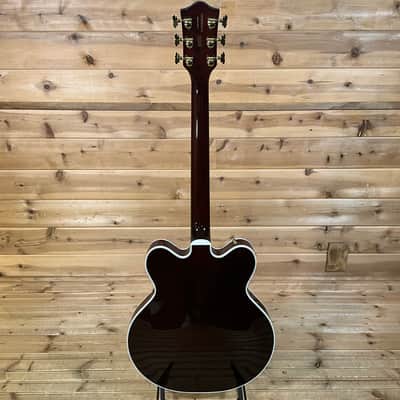 Gretsch G6122TG Players Edition Country Gentleman Hollow Body Electric Guitar - Walnut Stain image 5