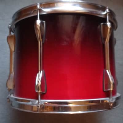 Tama Superstar Custom 12" Tom CSF 2006-2008 - Custom Scarlet Fade image 5