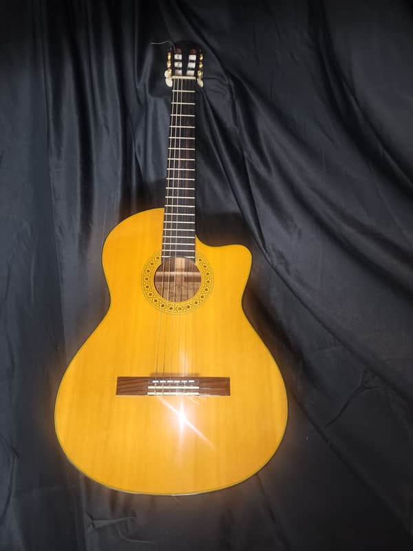 Alvarez Yairi CY128CE 2005  - Natural Gloss Top with Dark Figured Back & Sides image 1