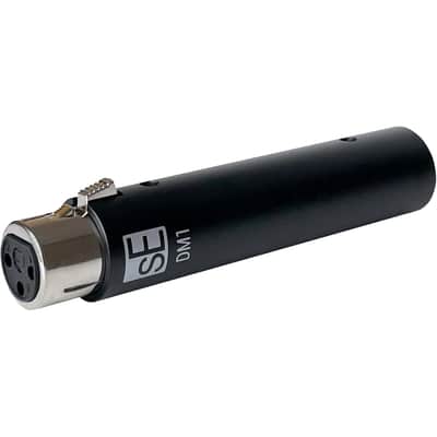 sE Electronics DM1-MIC-PRE Dynamite Active In-Line Preamp - Black image 3