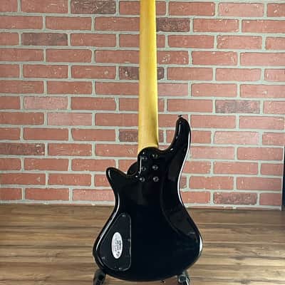 Schecter Stiletto Extreme-5 Bass Guitar - See-thru Black image 9