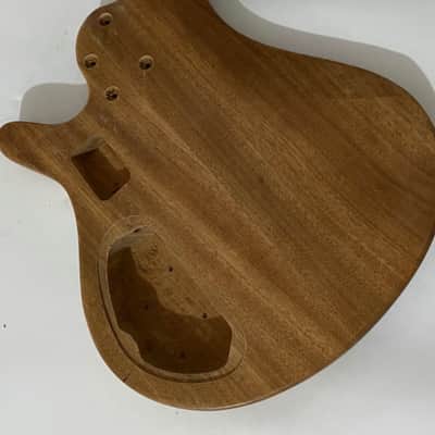 Solid Mahogany 4 String Bass Body image 2