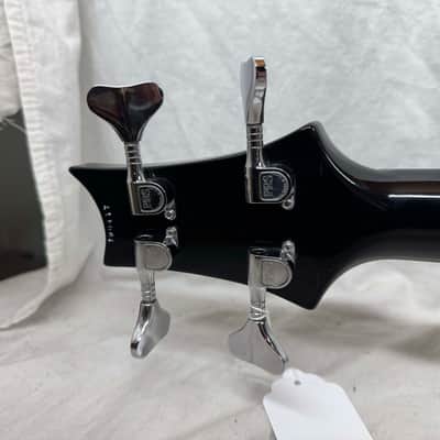 PRS Paul Reed Smith Bass-4 iv Fretless (likely de-fretted) 4-string Bass with Case 1987 image 9