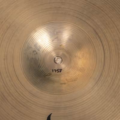 Zildjian A 18" CO Stamp Rock Crash Cymbal 1758g image 7