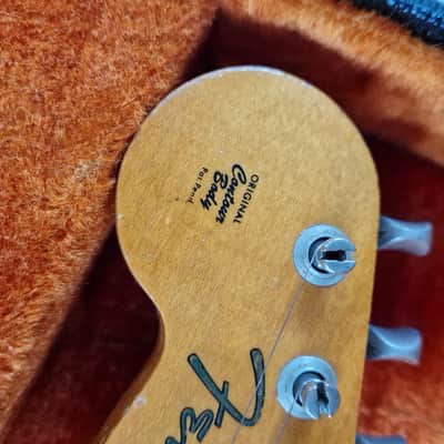 1964 Fender Stratocaster Left Hand Electric Guitar Olympic White USA Strat image 17