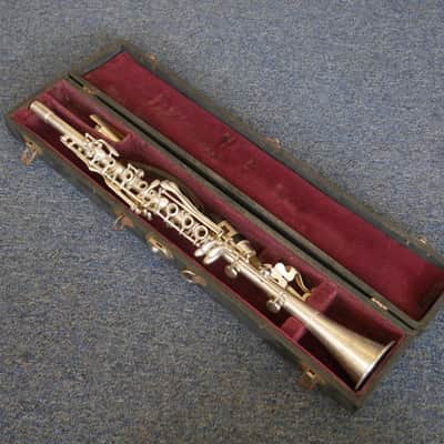 Victory Metal Clarinet, Silver, Vintage image 1