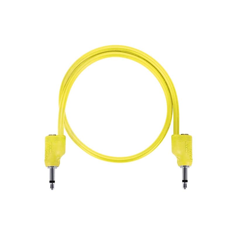 TipTop Audio StackCable 50cm  Eurorack Multi Patch Cable (Yellow) image 1