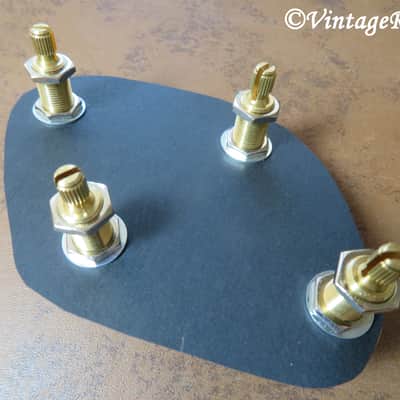 Wiring Kit Mallory MUSTARD .022uF Caps CTS 550k LONG shaft pots for Gibson Les Paul Std image 3