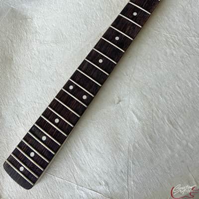Guitar Mill T-Style Replacement Neck / 2 pc. Maple & Indian Rosewood / ROUND HEEL / Chunky C / Compound Radius / Bone Nut (#GIN-3467) image 4