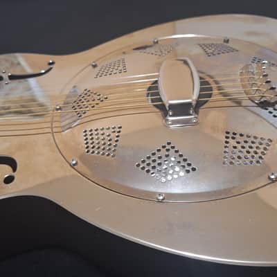 Epiphone Dobro Hound Dog M-14 Metalbody 2014 - Nickel image 2