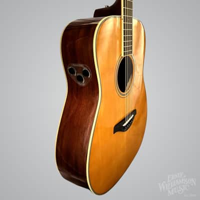 Yamaha FG-TA-VT TransAcoustic Dreadnought Guitar, Vintage Tint image 3