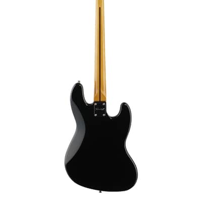 Squier Classic Vibe 70s Jazz Bass Left Handed Maple Neck Black image 5