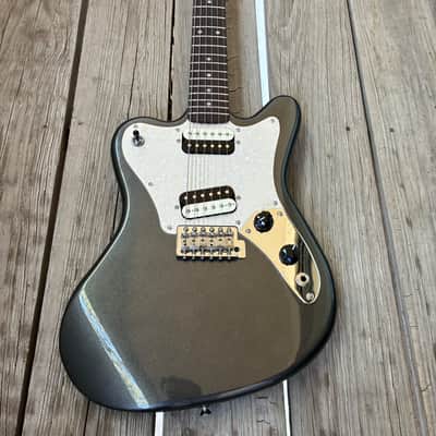 Squier Paranormal Super-Sonic 2020 - Graphite Metallic limited edition electric guitar image 1