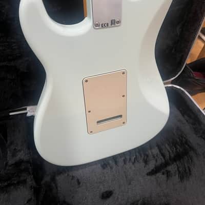 Cuomocaster Weezer Stratocaster Official Fender Licensed Parts Sonic Blue image 5
