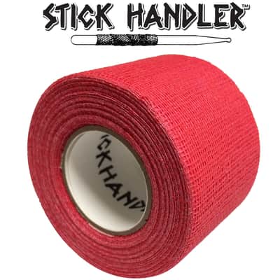 STICK HANDLER Professional Drum Stick Grip Tape - Red image 2