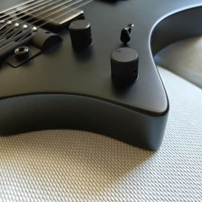 Strandberg Guitars Boden Metal NX 7 Tremolo - Black Granite, Fishman Fluence Multiscale Headless image 5