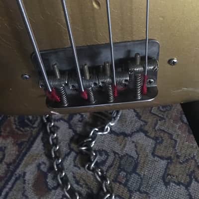 Fender Precision Bass 1965 Faded Shoreline Gold image 7