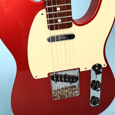 2007 Fender Muddy Waters Signature Artist Telecaster Red MIM Electric Guitar image 7