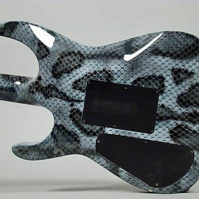 Jackson Soloist 1987 Black/ Gray Snakeskin image 5