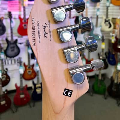 Squier Bullet Telecaster, Red Sparkle, Autographed by 2018 Blues Cruise Artists with Gig Bag - Pre Owned image 10