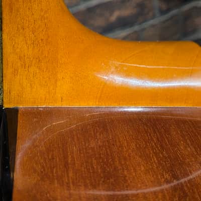 Samick Greg Bennett D-1CE Left-Handed Acoustic-Electric Natural image 9